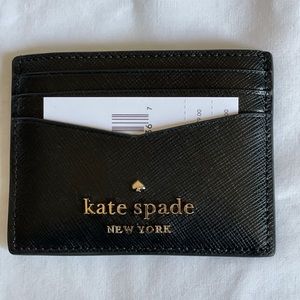 Kate Spade ♠️ small leather (6) card holder
